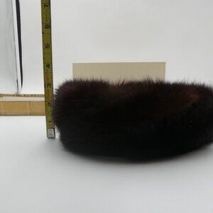 Woman's Fur Pillbox Hat